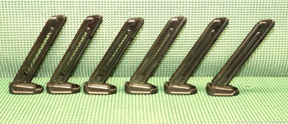 Browning Buck Mark 10 Rd. Magazines 1 lot of 6 USED NO RESERVE-img-0