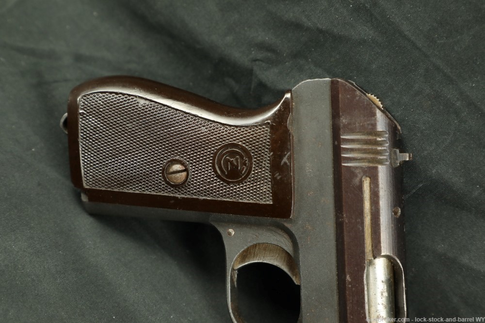 WWII NSDAP Czech CZ vz. 27 fnh WaA76 7.65mm .32 ACP Semi-Auto Pistol C&R-img-4
