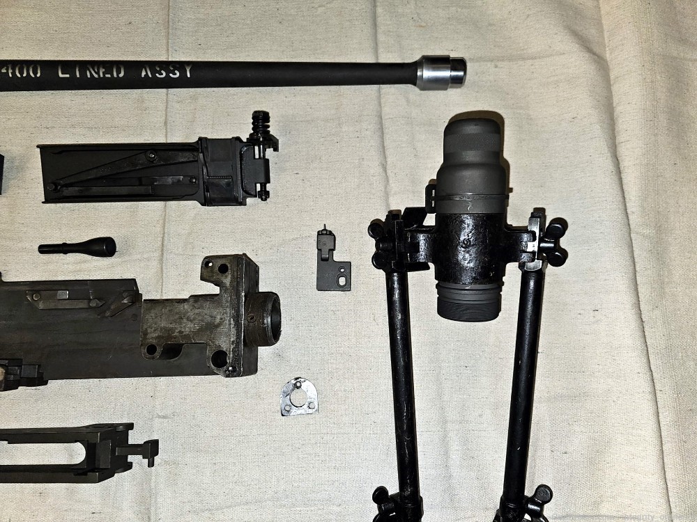Rare Original Early USGI Browning 1919A6 Parts Kit-img-4