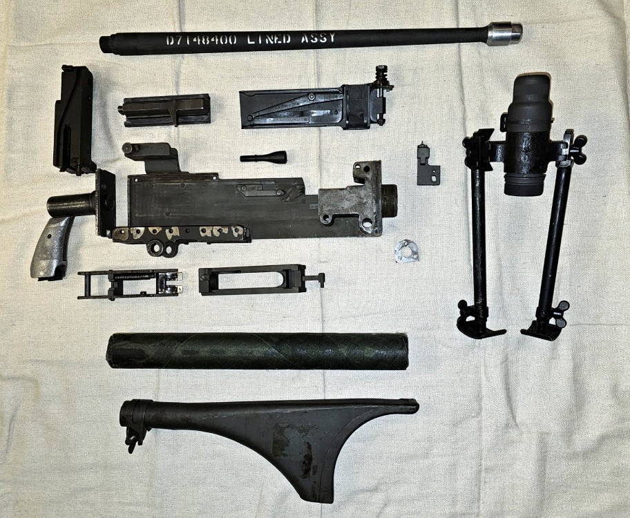 Rare Original Early USGI Browning 1919A6 Parts Kit-img-0