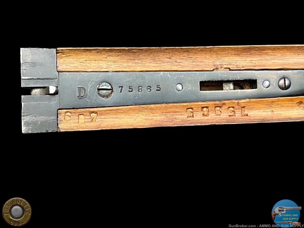 BERETTA 20 GAUGE SIDE BY SIDE SHOTGUN - 27.5" - 1954 - C&R - STRAIGHT GRIP-img-25