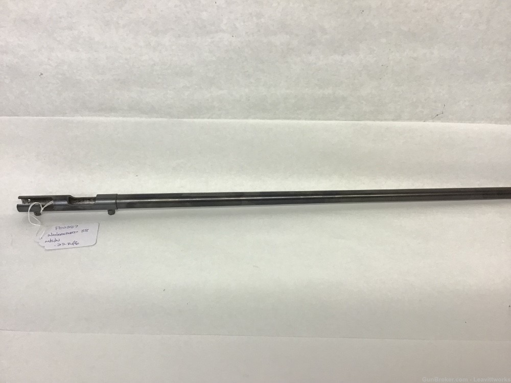 Wards Westernfield 38, .22 S, L, LR stripped barreled receiver. #387-img-0