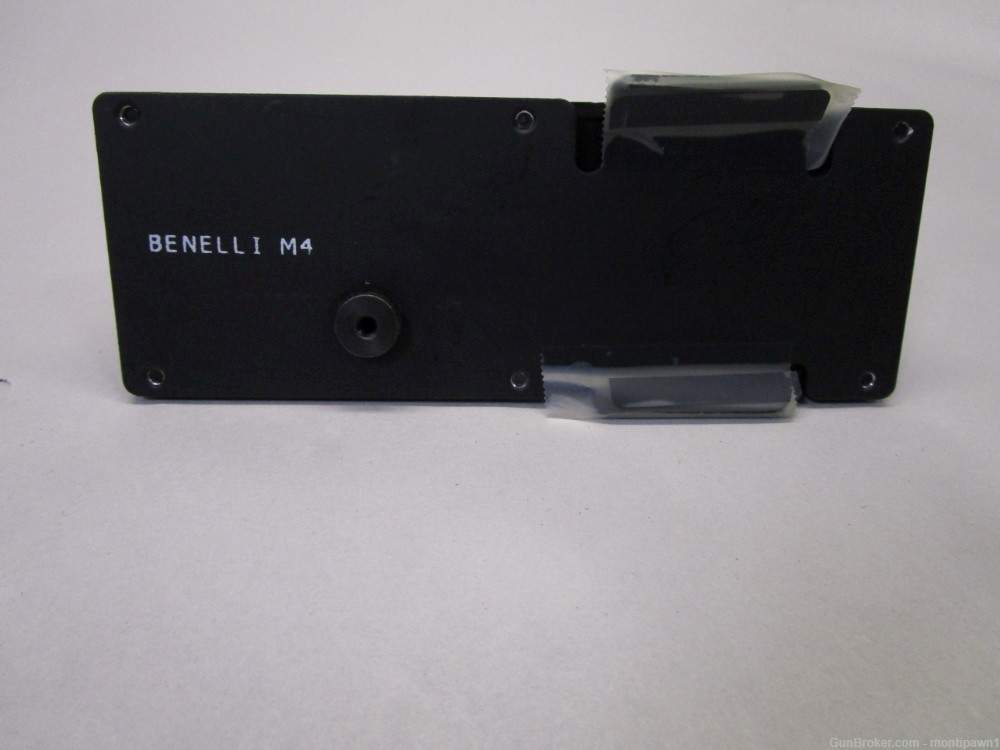 Tacstar Side Saddle 12 gauge shotshell holder for Benelli M4 6 shells-img-5