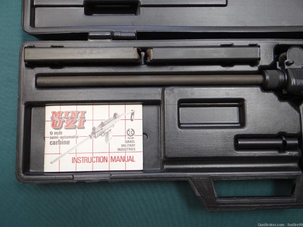 RARE Pre-Ban Action Arms IMI Uzi Mini Carbine 9mm 20" $.01 Start-img-6