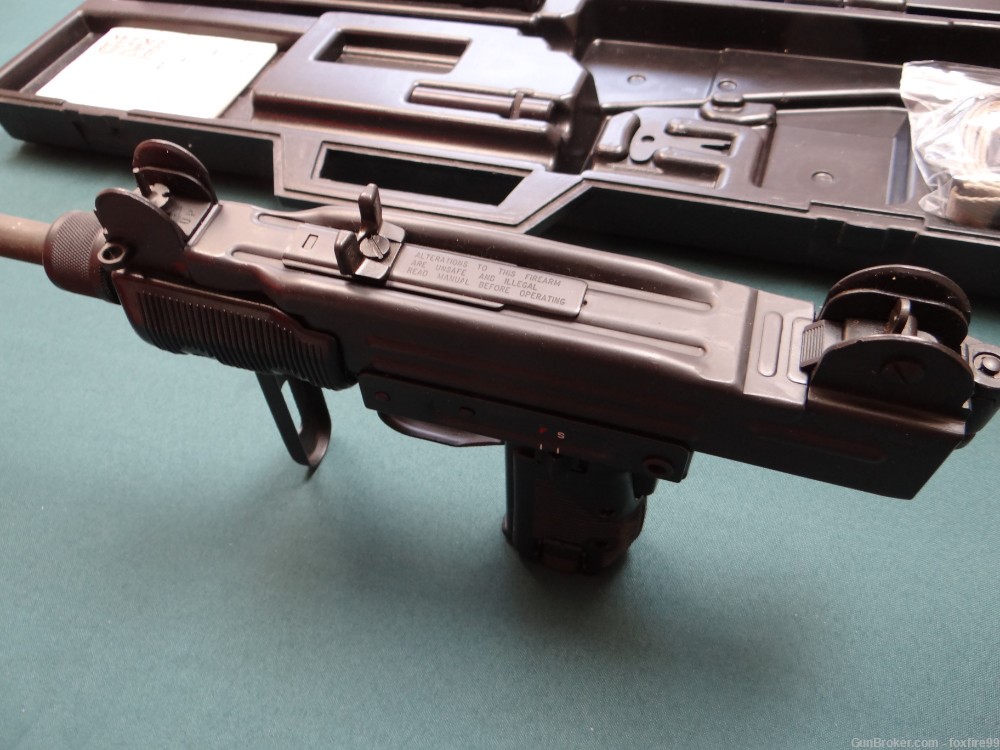 RARE Pre-Ban Action Arms IMI Uzi Mini Carbine 9mm 20" $.01 Start-img-13