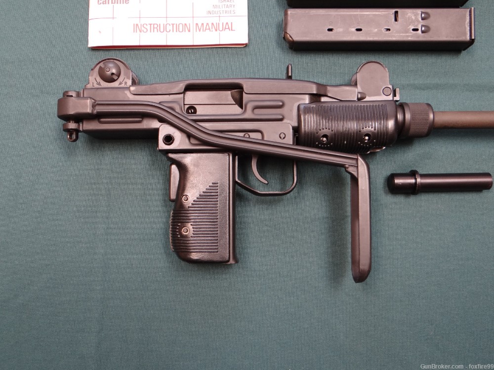 RARE Pre-Ban Action Arms IMI Uzi Mini Carbine 9mm 20" $.01 Start-img-15