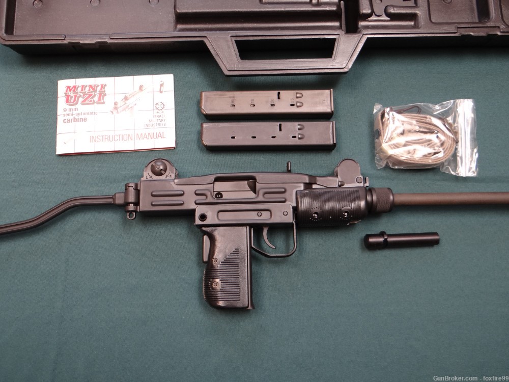 RARE Pre-Ban Action Arms IMI Uzi Mini Carbine 9mm 20" $.01 Start-img-29