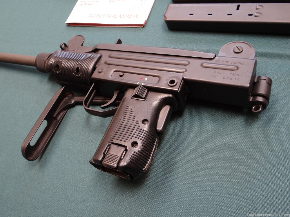 RARE Pre-Ban Action Arms IMI Uzi Mini Carbine 9mm 20" $.01 Start-img-31