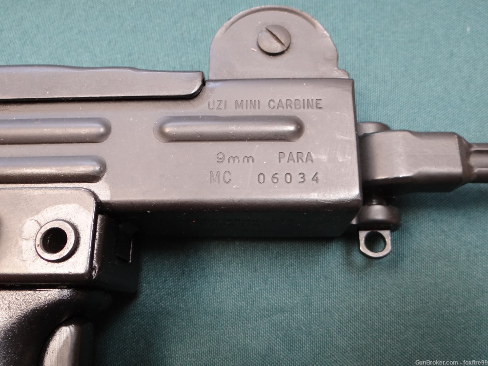 RARE Pre-Ban Action Arms IMI Uzi Mini Carbine 9mm 20" $.01 Start-img-10