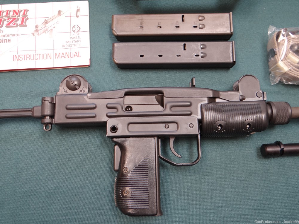 RARE Pre-Ban Action Arms IMI Uzi Mini Carbine 9mm 20" $.01 Start-img-25