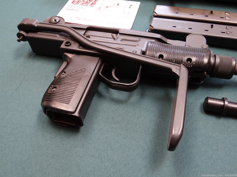 RARE Pre-Ban Action Arms IMI Uzi Mini Carbine 9mm 20" $.01 Start-img-34