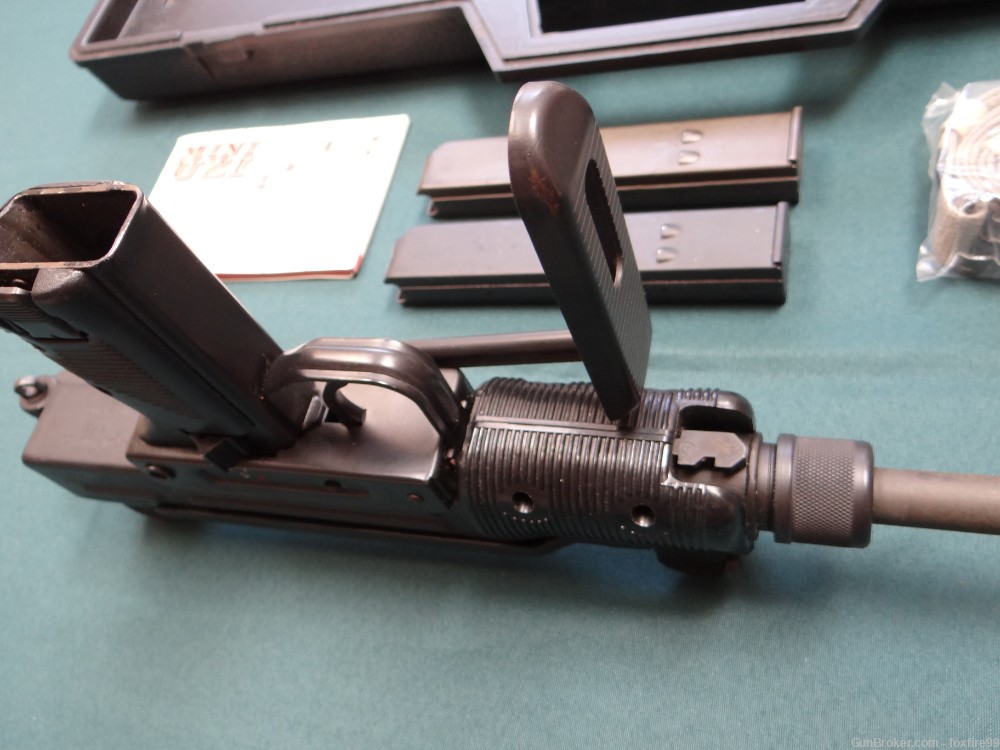 RARE Pre-Ban Action Arms IMI Uzi Mini Carbine 9mm 20" $.01 Start-img-39