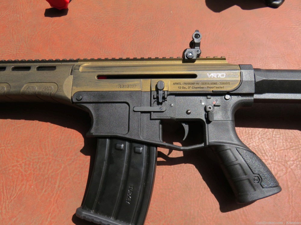 VR70 12ga Ceramic 2 Tone Bronze & Black Bad Boy Scatter Gun-img-7