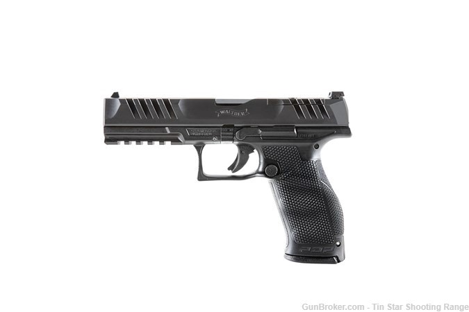 WALTHER PDP 9MM FS 5" BLK 18+1 NIB FREE SHIPPING -img-0