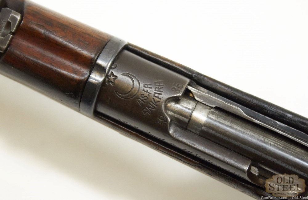 Turkish Ankara 1893/35 Mauser 8mm Mauser W/ Bayonet C&R Bolt Action Rifle -img-15