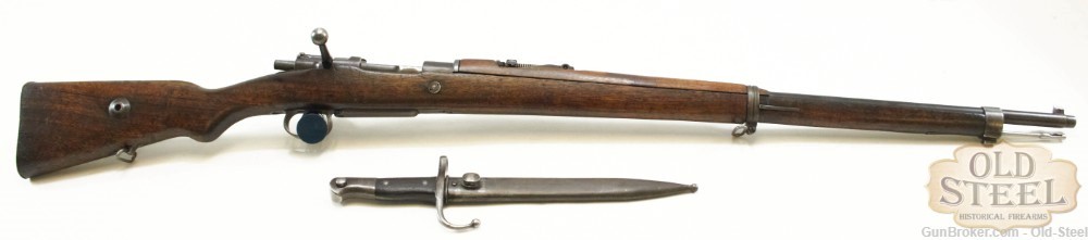 Turkish Ankara 1893/35 Mauser 8mm Mauser W/ Bayonet C&R Bolt Action Rifle -img-0