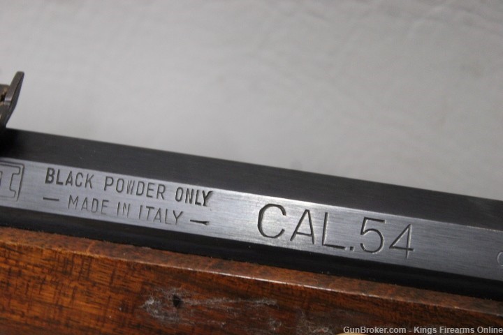 Italian Made 54 Cal Black Powder Rifle Item S-238-img-28