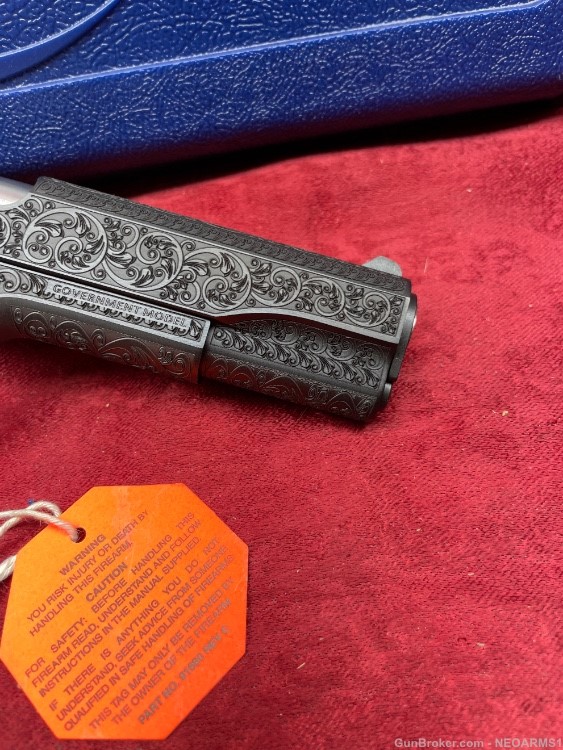 NIB Colt 1911 45 acp  Breathtaking Full Engraved Collector!-img-6