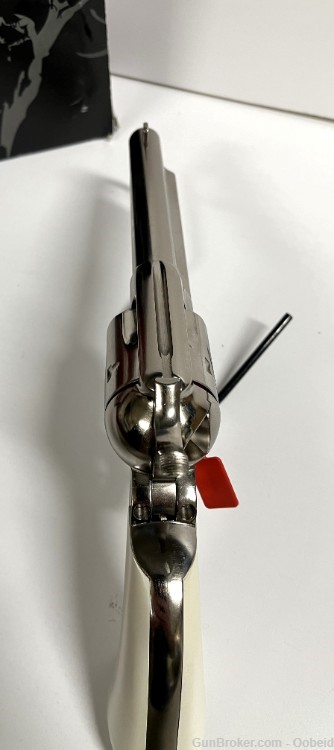 1873 Traditions Single Action Revolver Nickel 6rd 45 Colt 45LC-img-5
