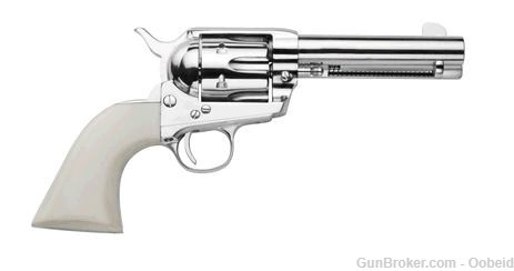 1873 Traditions Single Action Revolver Nickel 6rd 45 Colt 45LC-img-11