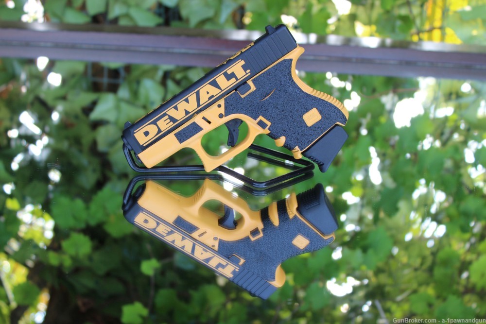 Glock 27 Gen 3  DEWALT Tools Tribute Duracoat Custom-img-0