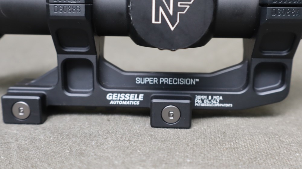 Nightforce NX8 1-8X24 MRAD, LPVO, Geissele Automatics Super Precision Mount-img-7