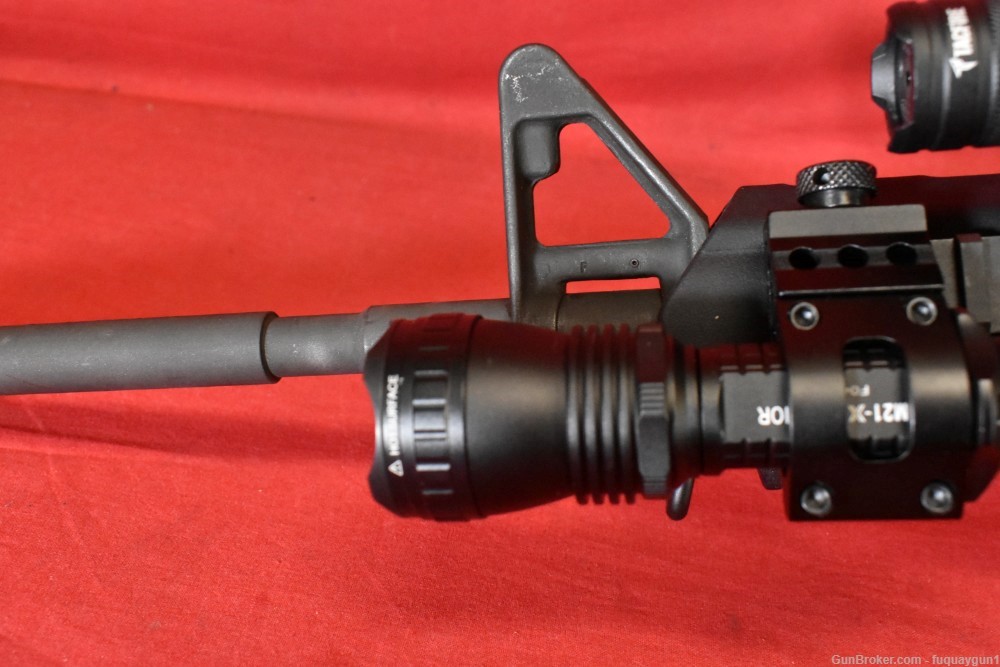 PSA PA-15 AR15 5.56 Bushnell Red Dot Olight M21-X Laser Sight PSA AR15 PA15-img-18