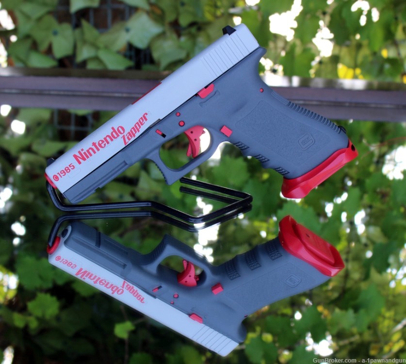 Glock 17 Gen 3 Nintendo Zapper  Tribute Duracoat Custom 9mm-img-0