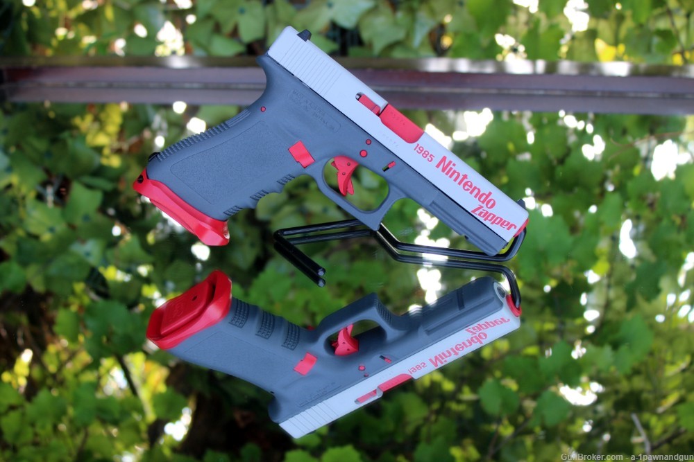 Glock 17 Gen 3 Nintendo Zapper  Tribute Duracoat Custom 9mm-img-6