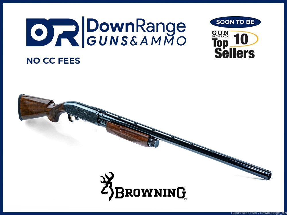BROWNING INVECTOR-PLUS BPS FIELD MODEL ENGRAVED | 12GA | 28" BBL-img-0