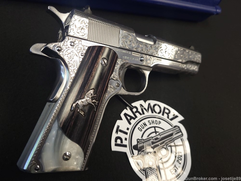 Colt 38 super engraved PENNY AUCTION! No Reserve-img-3