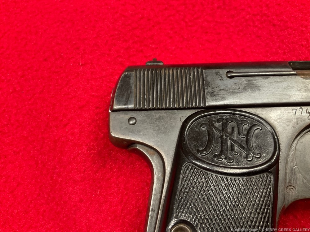 Vintage FN 1922 7.65 32 browning pistol ww2 GERMAN Military RARE WAA613 613-img-11
