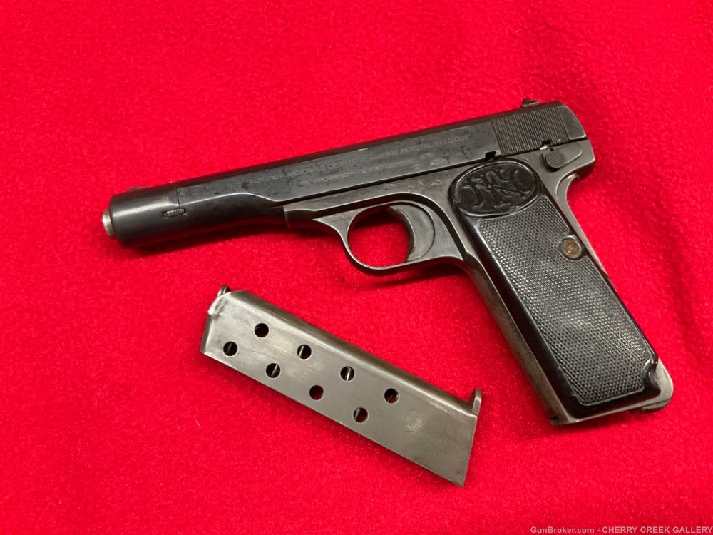 Vintage FN 1922 7.65 32 browning pistol ww2 GERMAN Military RARE WAA613 613-img-17