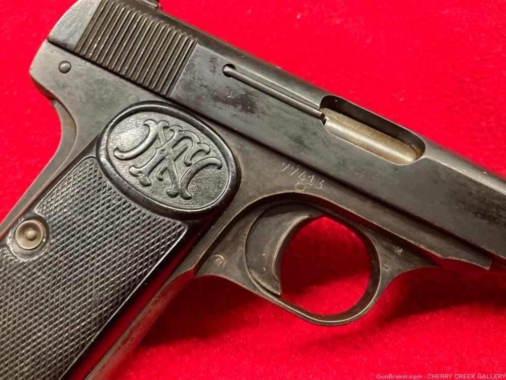 Vintage FN 1922 7.65 32 browning pistol ww2 GERMAN Military RARE WAA613 613-img-9