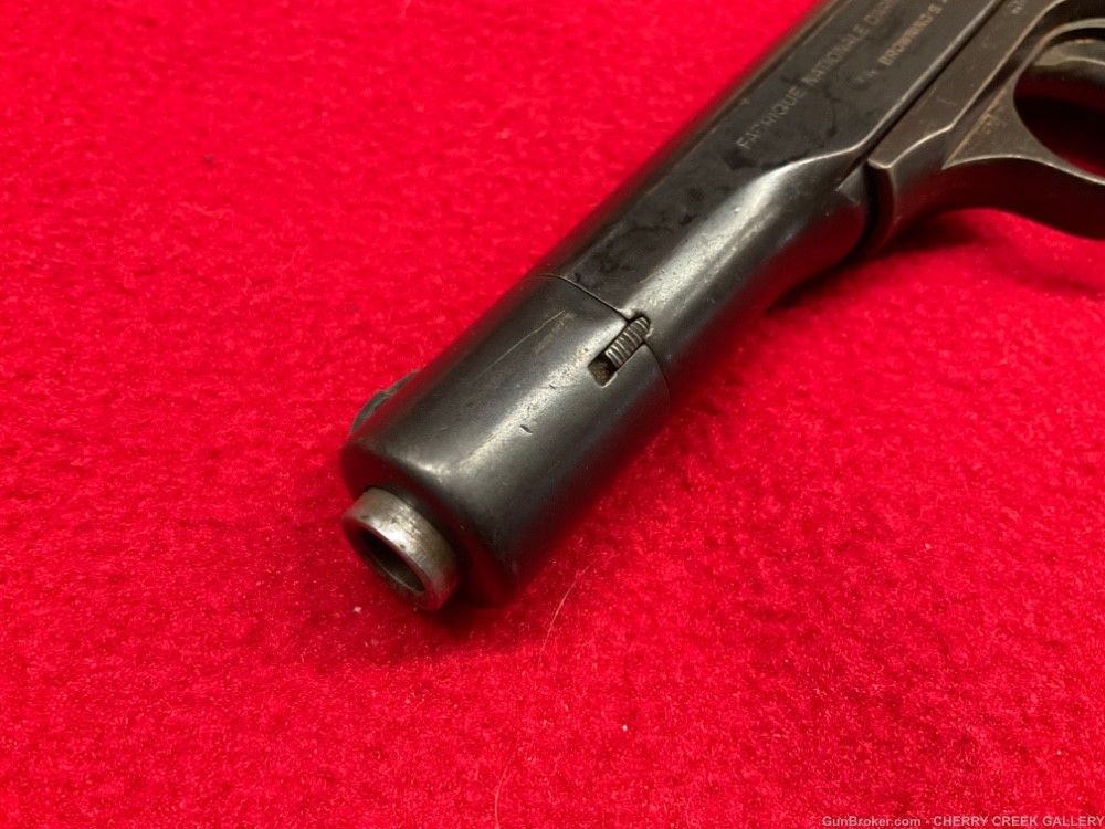 Vintage FN 1922 7.65 32 browning pistol ww2 GERMAN Military RARE WAA613 613-img-4