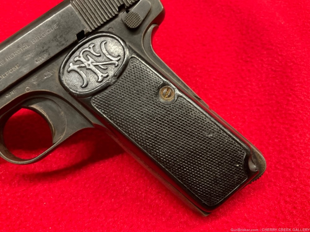 Vintage FN 1922 7.65 32 browning pistol ww2 GERMAN Military RARE WAA613 613-img-5