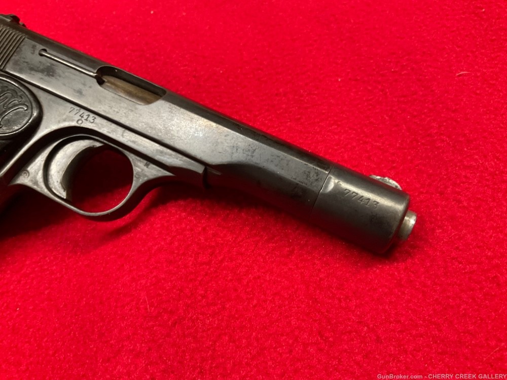 Vintage FN 1922 7.65 32 browning pistol ww2 GERMAN Military RARE WAA613 613-img-7