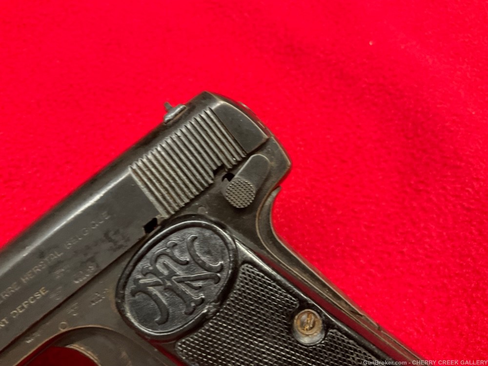 Vintage FN 1922 7.65 32 browning pistol ww2 GERMAN Military RARE WAA613 613-img-6