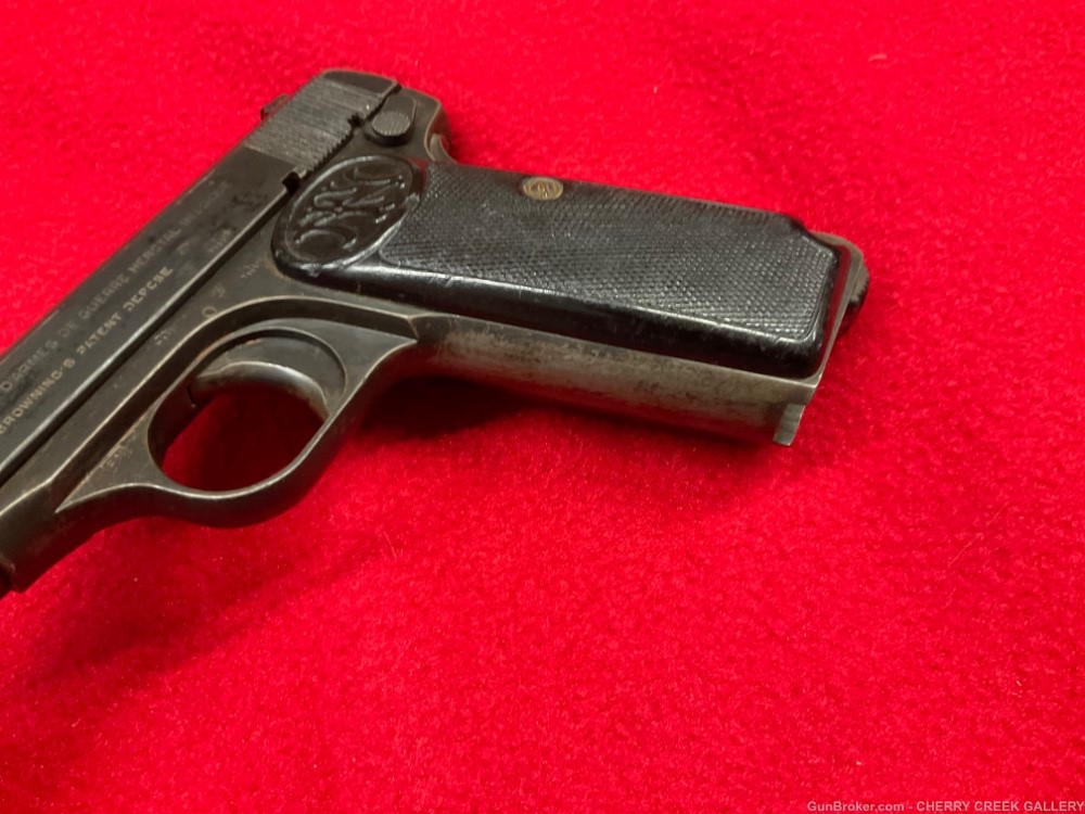 Vintage FN 1922 7.65 32 browning pistol ww2 GERMAN Military RARE WAA613 613-img-12