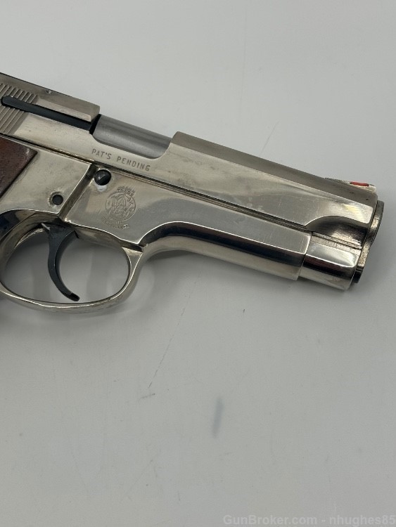 Smith & Wesson Model 59 4'' 9mm Nickle -img-2