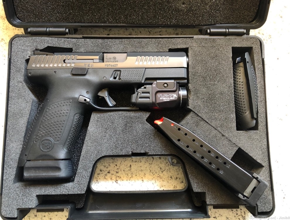 CZ P-10C 9mm with Streamlight TLR-7A wml and (2) 17rd Magazines-img-0