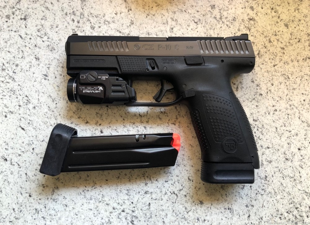 CZ P-10C 9mm with Streamlight TLR-7A wml and (2) 17rd Magazines-img-2
