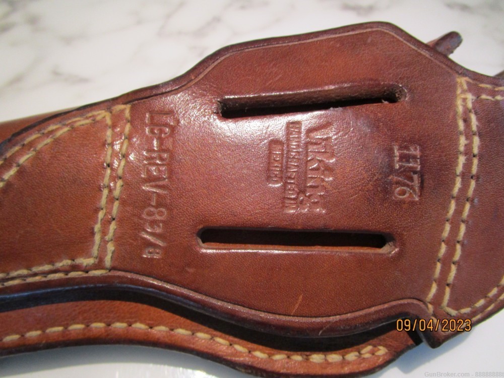 N frame large revolver leather holster-img-3