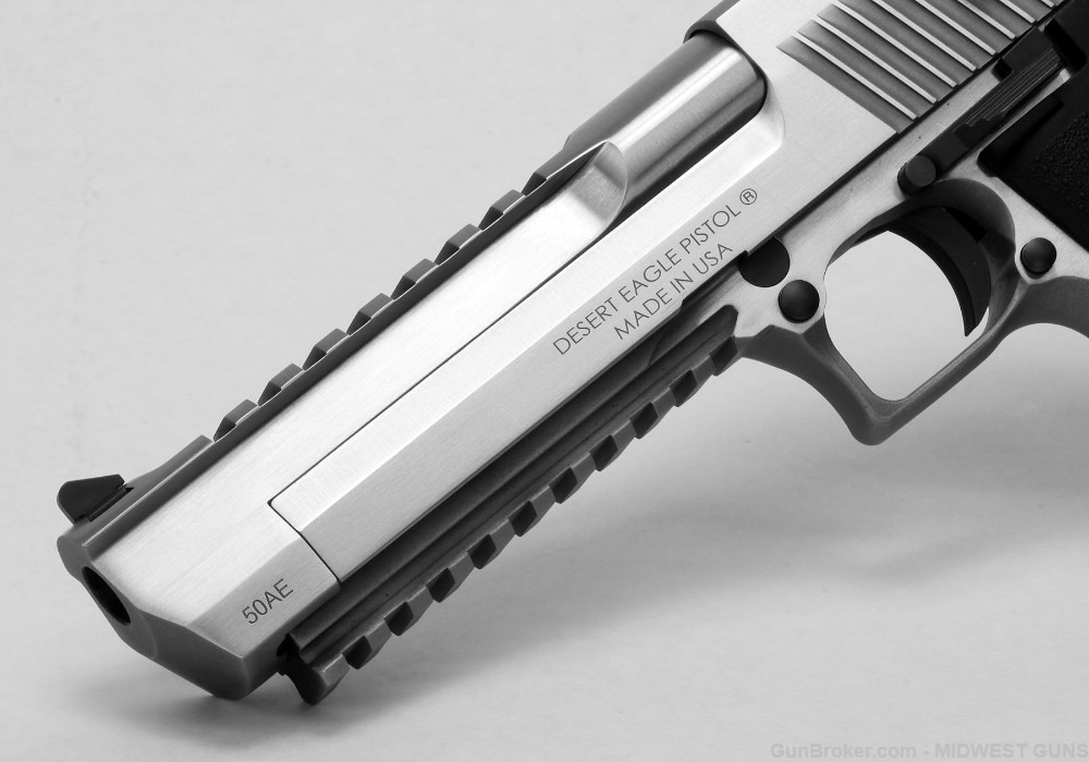 Magnum Research Desert Eagle MK19 .50 AE Stainless Steel  Pre-owned  DE50SR-img-5