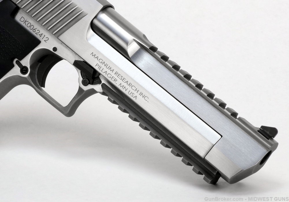 Magnum Research Desert Eagle MK19 .50 AE Stainless Steel  Pre-owned  DE50SR-img-6