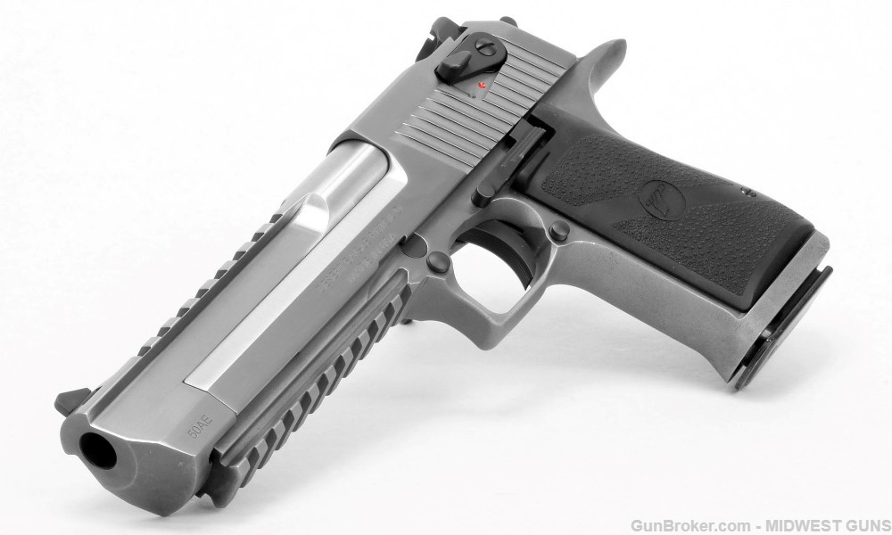 Magnum Research Desert Eagle MK19 .50 AE Stainless Steel  Pre-owned  DE50SR-img-3