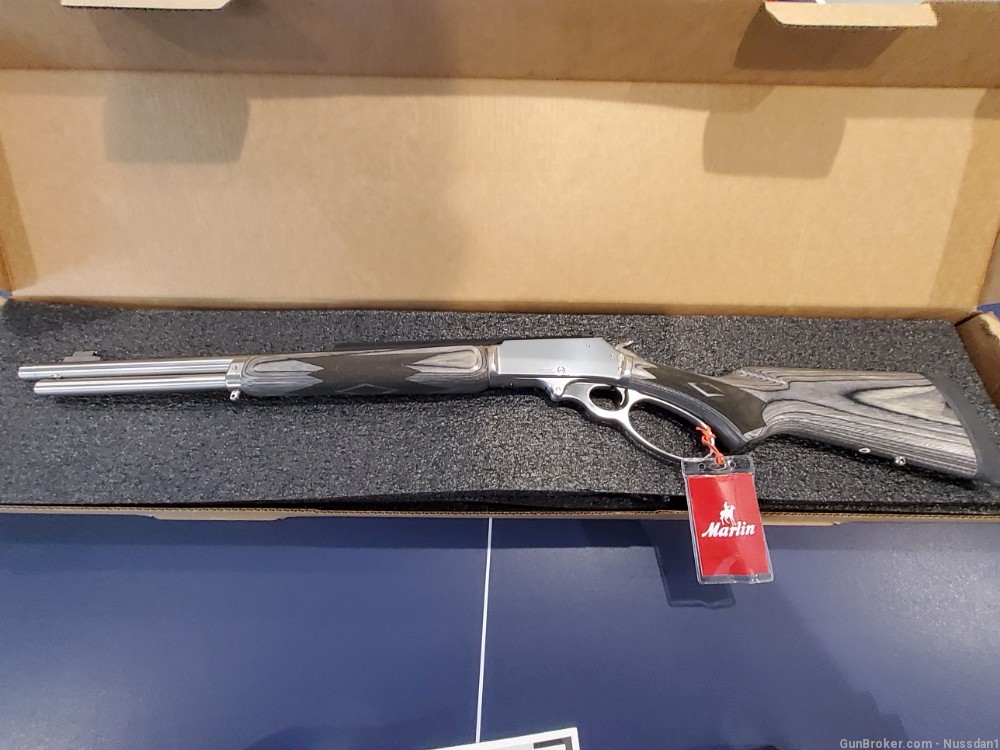 Marlin 1895 SBL 45-70, Never fired, with 112 bullets, Ruger, orig box-img-2