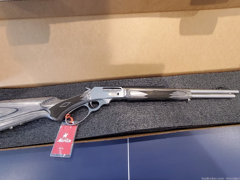Marlin 1895 SBL 45-70, Never fired, with 112 bullets, Ruger, orig box-img-1