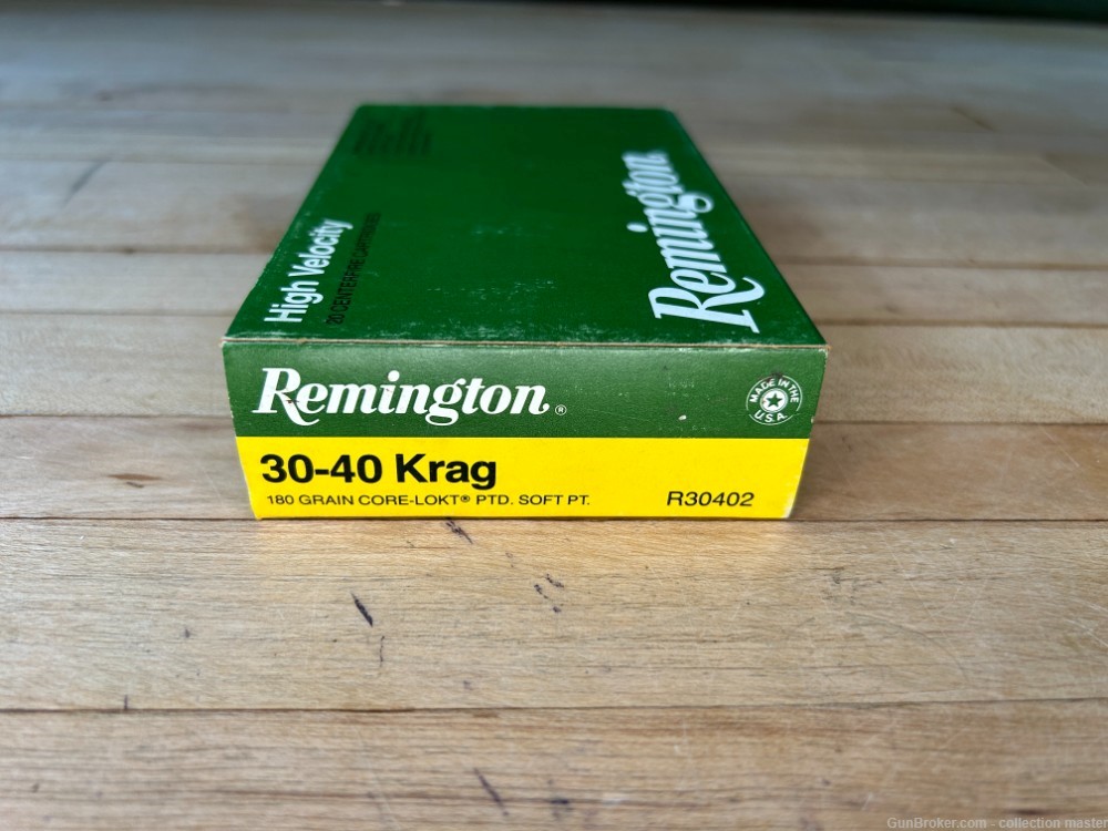 Remington .30-40 Krag 180 Grain Core-Lokt Ammo One Box (20 Rounds) NOS-img-0