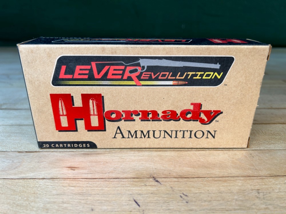 Hornady .45-70 Govt 325 Grain FTX LEVERevolution (20 Rounds) One Box #82747-img-1